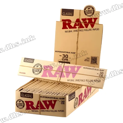Папір для самокруток Raw Supernatural Slim в уп. 20 шт